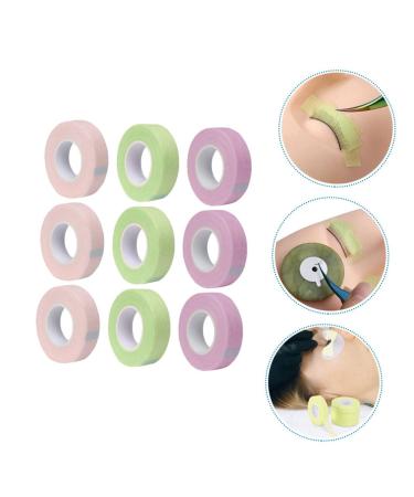 minkissy 18 Rolls Lash Tape False Lash Adhesive Tape Adhesive Lashes Tape Lash Extension Tape Eyelash Adhesive Tape Fabric Eyelash Tape Non-woven Fabric Replace Grafting Tape - Buy Online on GoSupps.com