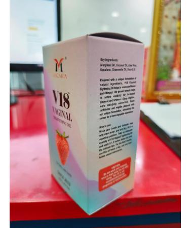 Buy MACARIA V18 Vaginal Tighten Oil - Enhance Intimacy & Confidence | International Shipping Available - Buy Online on GoSupps.com