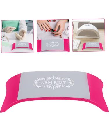 KALLORY Nail Accessories Office Desk Accessories Comfortable Silicone Nail Art Arm Rest Nail Salon Hand Holder Arm Rest Manicure Accessories () Desk Arm Nail Supplies Roso - Buy Online on GoSupps.com