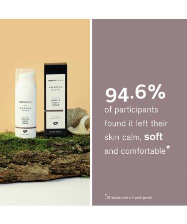 Green People Nordic Roots Truffle Night Cream 50ml | Natural Scandi Face Cream | Unscented Calming Night Cream for Sensitive Skin & All Skin Types | Ethyl Alcohol Free | Cruelty Free & Vegan - Buy Online on GoSupps.com