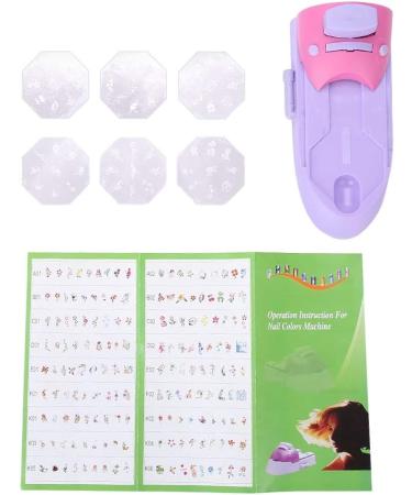 Nail Art Stamping Professional Nail Art DIY Pattern Portable Printing Machine Stamper Nail Printer Manicure Tools - Buy Online on GoSupps.com