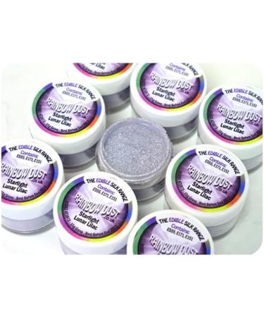 Rainbow Dust Edible Silk Sparkle Lunar Lilac 15g - Buy Online on GoSupps.com
