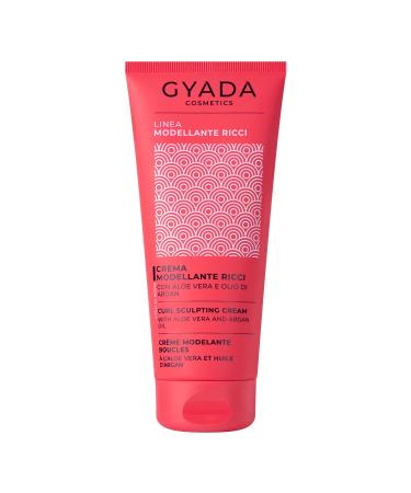 GYADA Curl Defining Cream - Styling Leave In Product for Curly And Wavy Hair with Frizz Control & Moroccan Argan Oil - Vegan & Green Formula - Cruelty Free - 6.76 fl oz