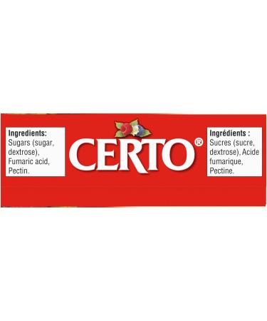 Certo Pectin Crystals 57g (Pack of 36) - Buy Online on GoSupps.com