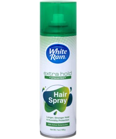 White Rain Aerosol Hairspray Unscented Extra Hold 7 oz (Pack of 4) - WLM - Buy Online on GoSupps.com