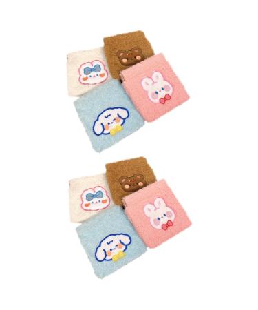 Healeved 8 STK Aunt's towel-storage pocket Hygiene products for women bags for women's bandages cosmetic bags container for tampon-pad travel outside plush breastfeeding insert