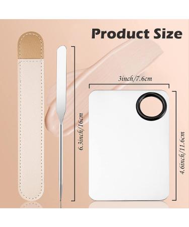 Penugo Picasso Korean Makeup Spatula and Palette Set with Stainless Steel Scraper Tool - Cosmetic Pigment Blending Palette for Makeup Artists - Buy Online on GoSupps.com