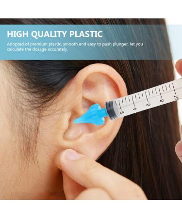 CIIEEO Ear Wax Removal Kit - 4pcs Ear Wax Syringe & Squeeze Bulb for Ear Cleaning - Black Ear Cleaning Tool - Buy Online on GoSupps.com