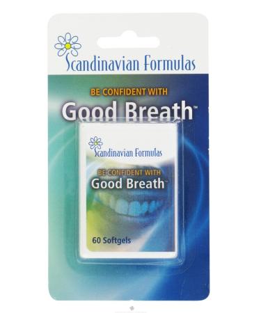 SCANDINAVIAN FORMULAS GOOD BREATH 60 SGEL EA 1