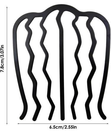 Hair Comb - Iron Head Comb Clip | Decorative Bolds Strong Grip Hair Comb Buckle | Hair Comb | Hair Clip Buckle | Hair Comb Pin for Friends and Family - Buy Online on GoSupps.com