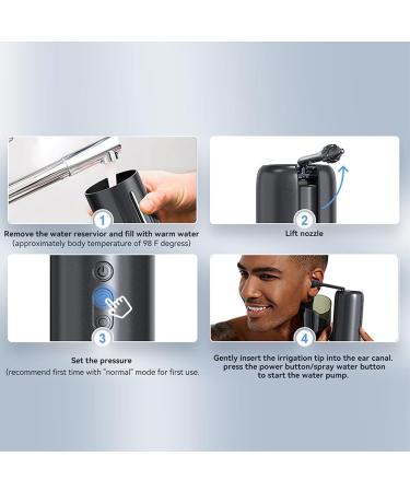 Electric Ear Cleaner - 4 Pressure Levels 9 Tips Type C Charging - Effective Earwax Removal for Family Travel | SPYMINNPOO - Buy Online on GoSupps.com