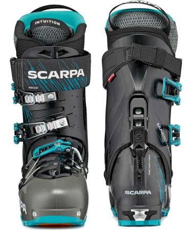 SCARPA Men's Maestrale XT Ski Boots | Backcountry & Downhill | Anthracite/Azure - Size 26 - Buy Online on GoSupps.com