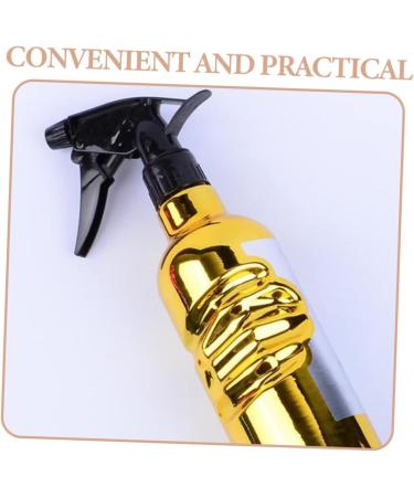 ABOOFAN Hair Salon Spray Bottle Travel Sprayer Container Mist Bottle Plant Water Spray Bottle for Plants Fine Water Mister Sprayer Pen Bottle Spray Makeup Spray Plastic Cosmetic Oil Head 23.5x6cm Golden - Buy Online on GoSupps.com