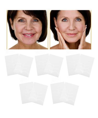 Face Wrinkle Patches Reduce Fine Lines Non Silicone Adhesive Reverse Sun Damage Suitable for All Skin Types Effective Overnight Care Convenient and Easy to Use
