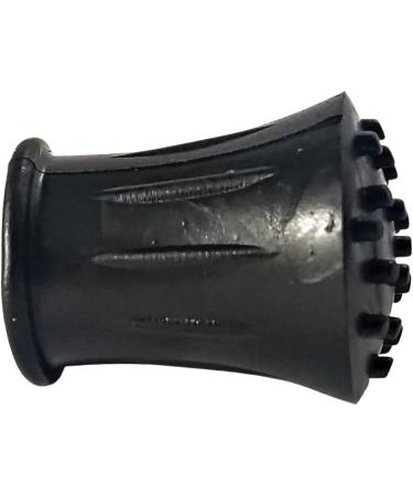 Rubber Tip Ends 15mm (4 Pack) for Walking Sticks, Canes, Crutches, Zimmer Frames, Hiking Poles - Heavy Duty Replacement End Stoppers - Buy Online on GoSupps.com