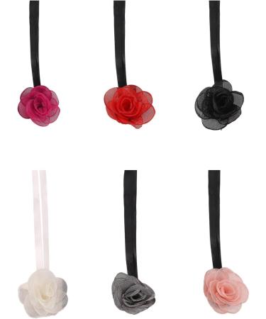 Shop Stylish Pink Rose Necklace | Delicate Fashionable Gauze Necklace for Trendsetters - International Shipping Available - Buy Online on GoSupps.com