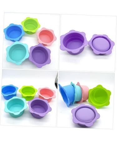 Buy Minkissy 5 Set Melting Wax Shell Masking Bowl - Silicone Heating Bowl for Hair Removal Masks | 14.5x10cm | International Shipping - Buy Online on GoSupps.com