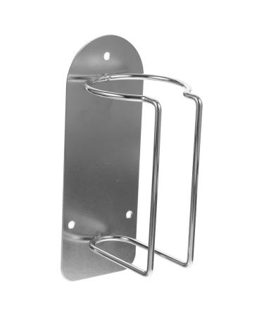 Housoutil Clipper Stand Clipper Wall Stand Hairstylist Tools Rack Holder Wall Storage Holder Beard Rack Trimmer Wall-Mounted Clippers Stainless Steel