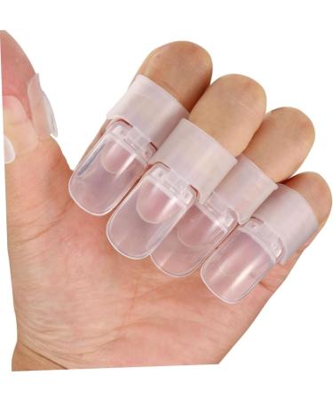 Mipcase 30pcs Nail Case Plastic Manicure White Safety Mask - Buy Online on GoSupps.com