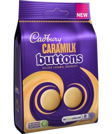 Cadbury Caramilk Buttons chocolat caramel dor 105 g (lot de 1) - Buy Online on GoSupps.com