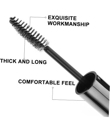 VINTORKY 2 Sets Empty Mascara Tube Bottle Lash Cosmetics Clear Eyelash Mascara Lash Kit Funnel Black Plastic - Buy Online on GoSupps.com