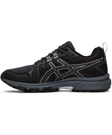 ASICS Women's Gel-Venture 7 Running Shoes 8.5 Wide Black/Piedmont Grey