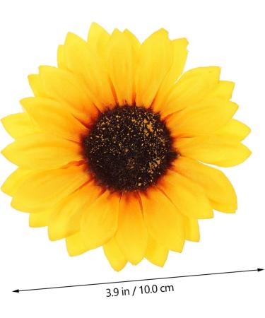 ABOOFAN 20 Pcs Simulated Sunflower Mini Sombrero DIY Crafts Fake Yellow Flowers Jackets Applique Hat Filler As Shownx2pcs 10X10X2CMx2pcs - Buy Online on GoSupps.com