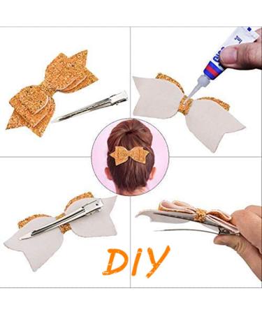 Flzonhut 12-Piece Silver Hair Clips Set - Durable Alligator Hair Clamps for Women & Girls | Perfect for DIY Hair Styling - Buy Online on GoSupps.com