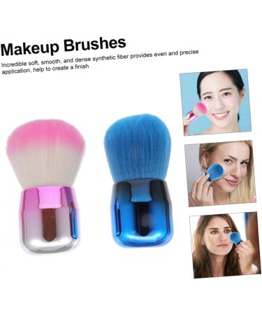 Angoily Mushroom Head Stucco Make up Dust Brush Man-made Fibers Woman - Buy Online on GoSupps.com