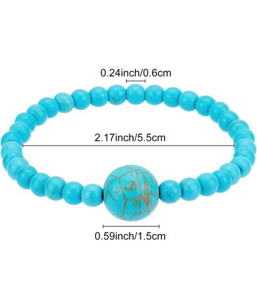 FREEBLOSS 8Pcs Handmade Sea Sickness Bracelets - Adjustable Nausea Relief Bracelets for Travel Sickness - Buy Online on GoSupps.com