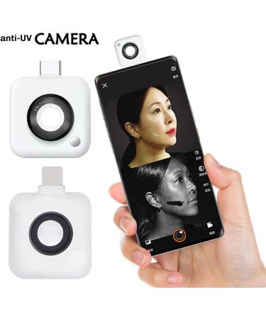 Qussedser UV Camera for Sun Protection Test Portable UV Camera for Sun Protection and Makeup Removal Detection B - Buy Online on GoSupps.com