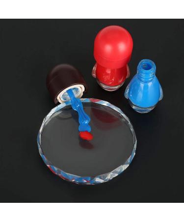 Glass Palette Cosmetic Mixing Plate - Reusable Round Glass Sheet for Nail Salon Design - Buy Online on GoSupps.com