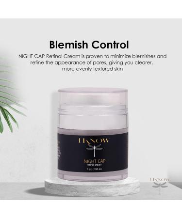 IKNOW NIGHT CAP Retinol Cream - Pro-Aging Night Cream for Wrinkle Reduction & Skin Rejuvenation (1oz) - Hydrating Overnight Moisturizer for Youthful Skin - Buy Online on GoSupps.com