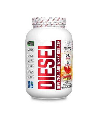 DIESEL - New Zealand Whey Protein Isolate 2lb Canadian Maple Canadian Maple 908 g (Pack of 1)