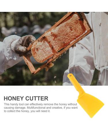 2pcs Plastic Honey Spatula Beekeeping Honey Uncapping Fork Honey Collection Tool Frosting Collector - Buy Online on GoSupps.com