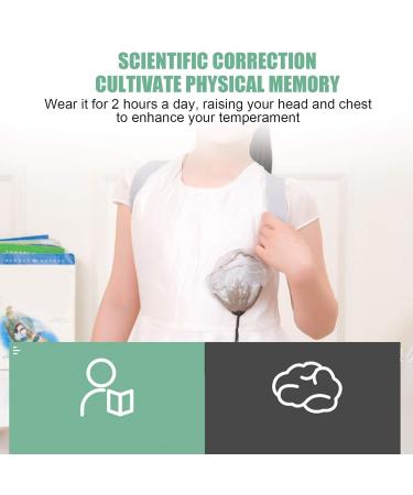 Smart Back Posture Corrector - Adjustable Shoulder & Back Support Band with Vibration Reminder for Kids Men & Women - Buy Online on GoSupps.com