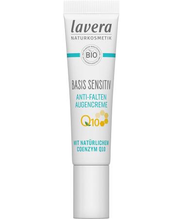LAVERA Basis Sensitive Anti-Ageing Eye Cream Q10 - 15ml | Revitalize & Nourish | International Shipping Available - Buy Online on GoSupps.com