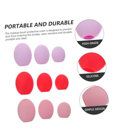 Beaupretty 45 Pcs Makeup Brush Case & Covers - Cosmetic Protectors & Storage - Travel Makeup Brush Holder Assorted Colors - Buy Online on GoSupps.com