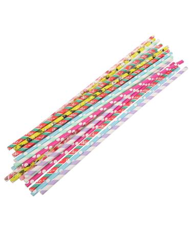 BESTonZON 100pcs Marshmallow Stick Chocolate Candy Lollipops Candy Bars Lollipop Sticks Marshmallow Holder Sticks Marshmallow Packing Sticks Manual Stirring Rod Paper Bracket Multipurpose