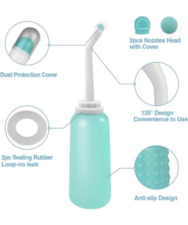 500ml Postpartum Perineal Wash Bottle Portable Bidet - Intimate Postpartum Care for New Moms - Maternity Essentials - Light Green - Buy Online on GoSupps.com
