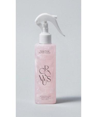G n rique GROWS Damage Therapy No-Wash Treatment EX - Leave-In Repair Treatment for Damaged Hair 250 ml Pink