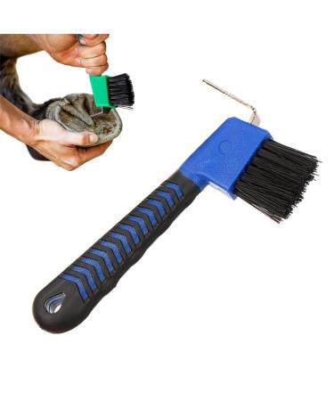 DHinkyoung Horse Hoof Pick Brush with Handle Sturdy Hoofpick Brush Horseshoe Brush Horses Hoof Groove Cleaner Horseshoe Repair Tool for Horses Donkey Goat Tires and Hiking Boots(Random Colour) - Buy Online on GoSupps.com