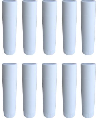 EARLY RESEARCH 10 lipstick tubes white empty for self-filling - Made IN Germany