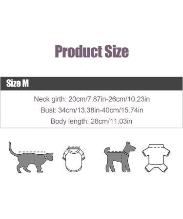 Tomtary Cat Surgical Recovery Suit Professional Cat Surgery Recovery Suit Anti Licking Cat Vest Body Suits Medical Care Cone Collar Alternatives Suit for Cats Weaning Wounds Skin Diseases(Purple M) - Buy Online on GoSupps.com