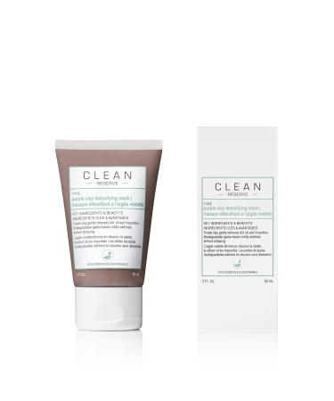 CLEAN RESERVE Purple Clay Detoxifying Face Mask - Vegan & Eco-Friendly International Shipping - Buy Online on GoSupps.com