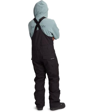 Burton Men's Reserve Bib Snowboard Pants - True Black | Premium International Shipping - Buy Online on GoSupps.com