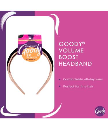 Goody Volume Boost Headband for Fine Hair - Blonde - Ouchless Hair Accessory for Braids & Ponytails - Buy Online on GoSupps.com