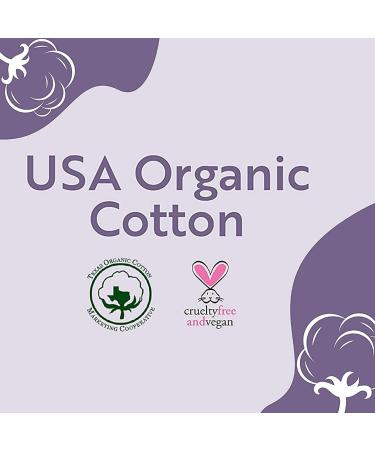 Organic Cotton Cover Pads - Cruelty-Free Menstrual Overnight Sanitary Pads for Women - Unscented & Breathable - Vegan & Natural - 38 Piece Assortment - Buy Online on GoSupps.com