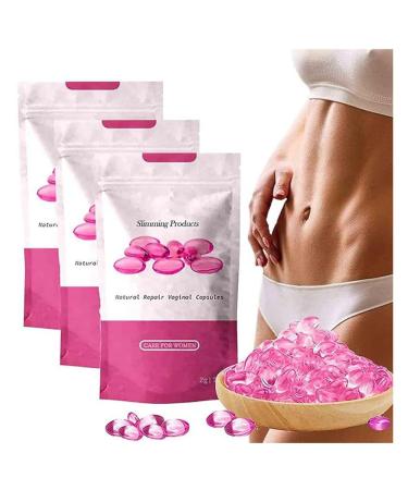 Anniecare Instant Anti-Itch Products Firming Repair & Pink and Tender Natural Capsules Revert to Tight and Tender State Stay Clear & Fresh (3 pcs)