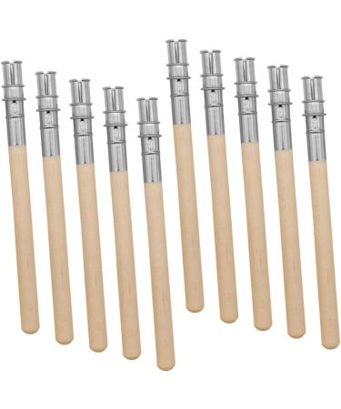 FOMIYES 40 Pcs Eyebrow Pencil Pencil Extender for Colored Pencils Pencil Extender Wooden Pole 12.00X0.80X0.80CMx4pcs As Shownx4pcs - Buy Online on GoSupps.com